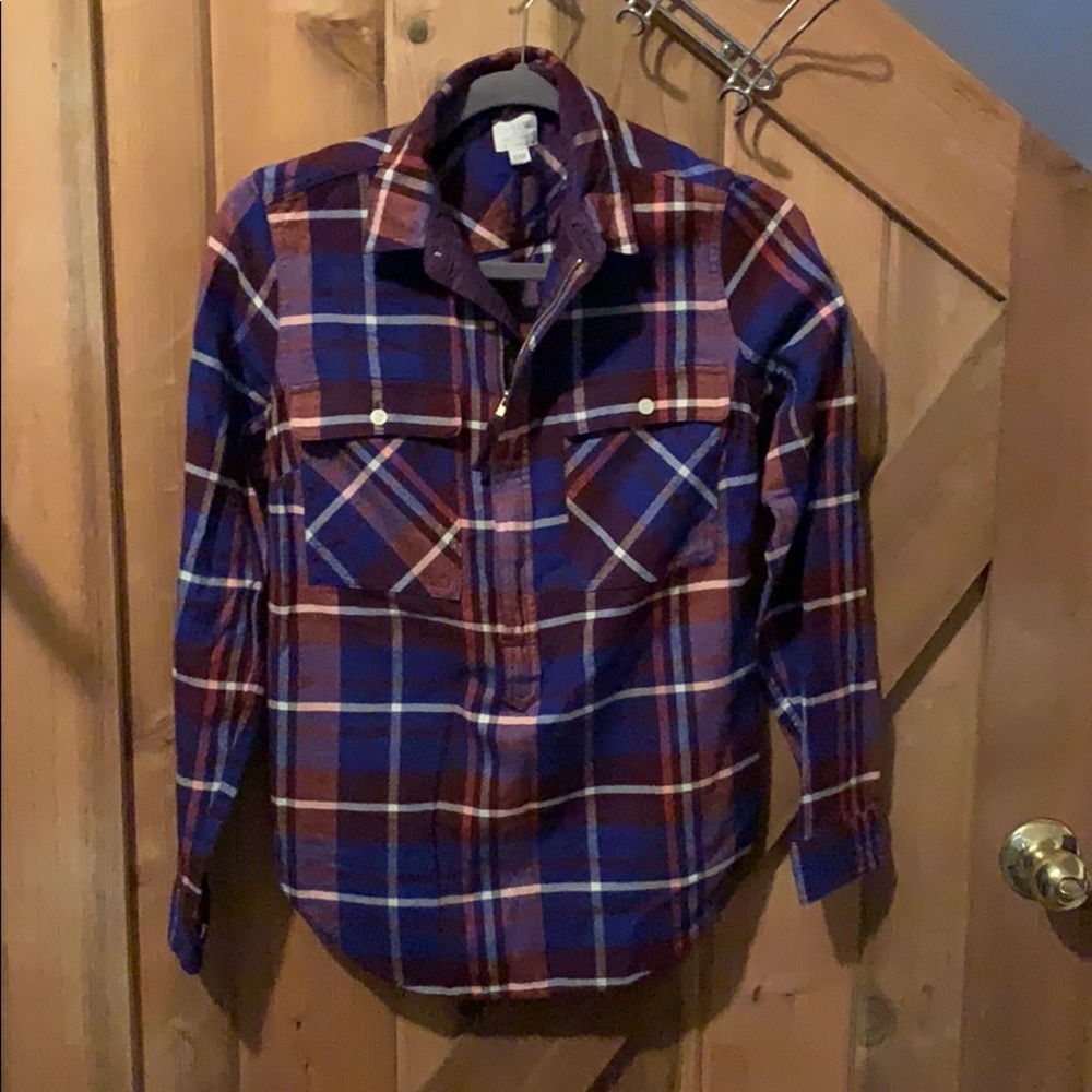 Jcrew Factory Flannel Jacket